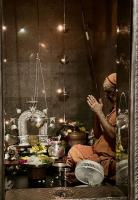 Jalabhisheka and Arati at HH Shrimat Parijnanashram Swamiji II Sannidhih (27 Sep 2024)